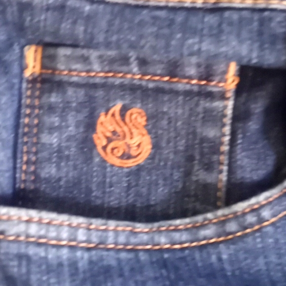 Gloria Vanderbilt  Blue  Denim Amanda Skimmer Short-#1689+ - Picture 3 of 12